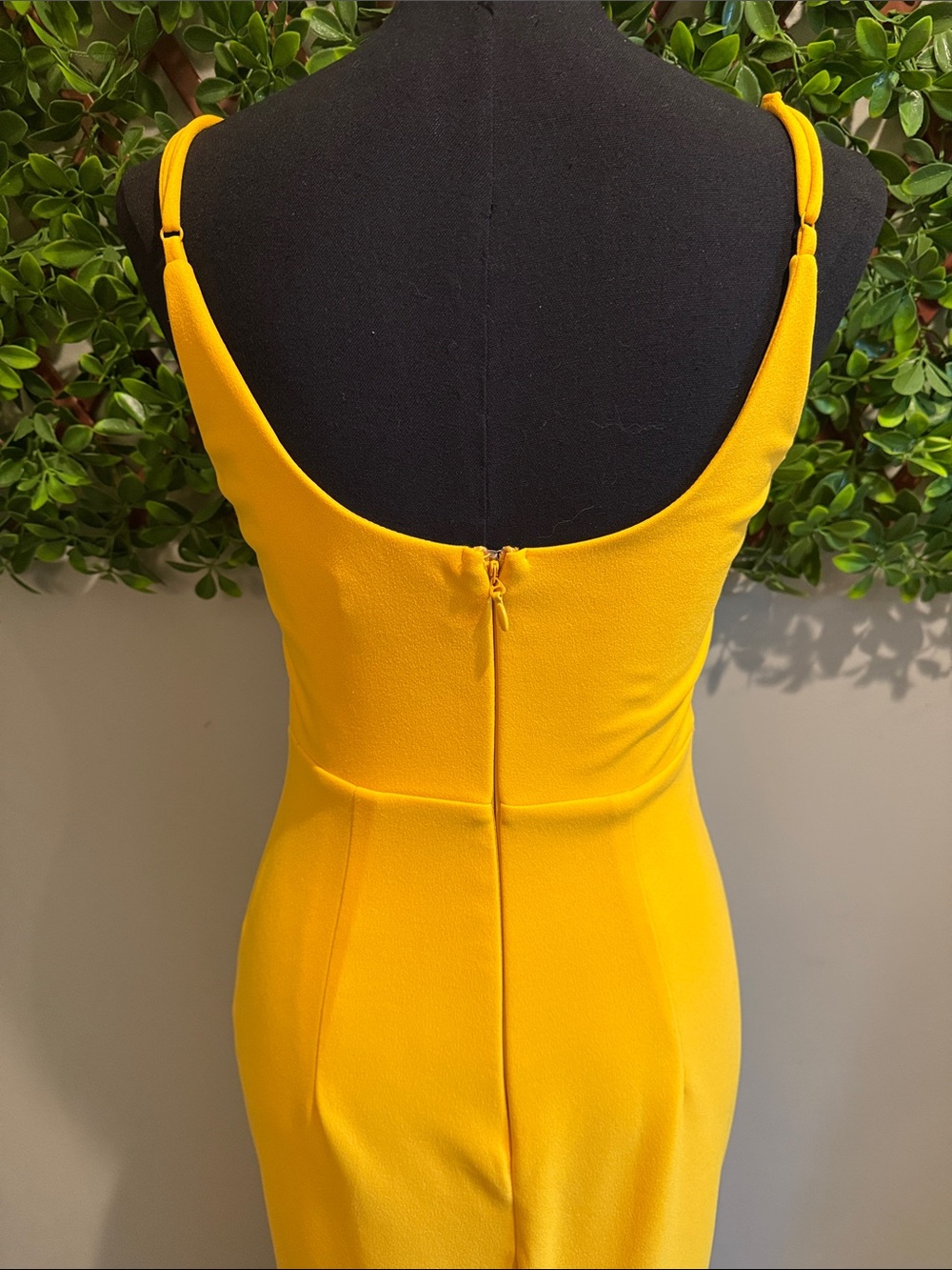 PETITE LENGTH (~5'2) Infinite Glory Golden Yellow Maxi Dress - Picture 9 of 16